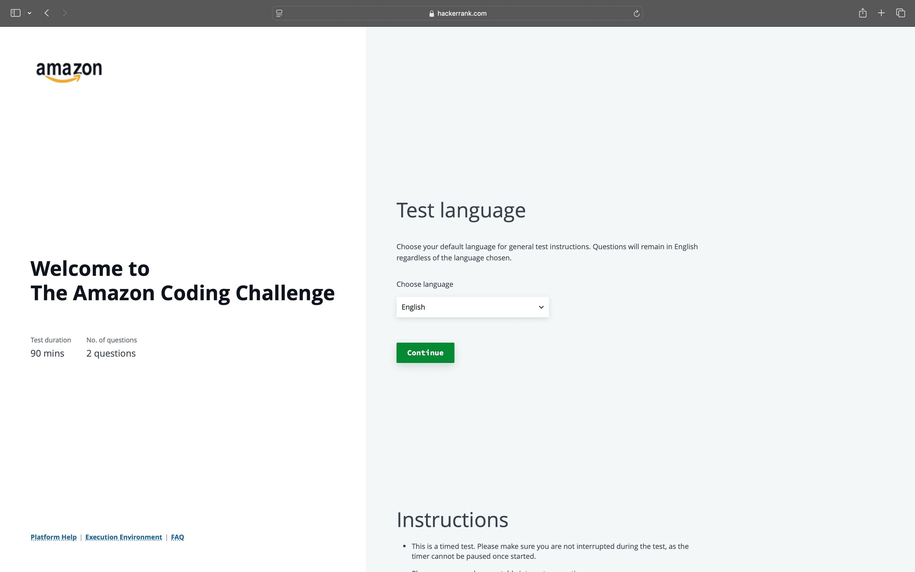 I Took Amazon’s SDE II OA After 2 Weeks of Prep — Here’s How It Went